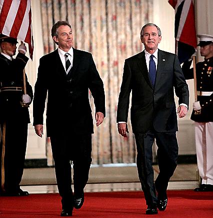 Bush and Blair; a hubristic ‘folie a deux’.